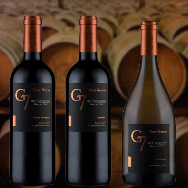 Rượu vang G7 Reserva dòng vang cao cấp của thương hiệu rượu vang chile