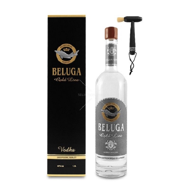 Vodka Beluga – đẳng cấp của thứ rượu hạng sang