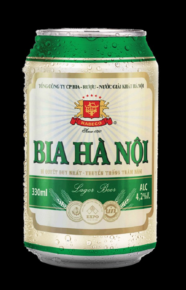 Bia Hà Nội nhãn xanh - bia của người miền Trung
